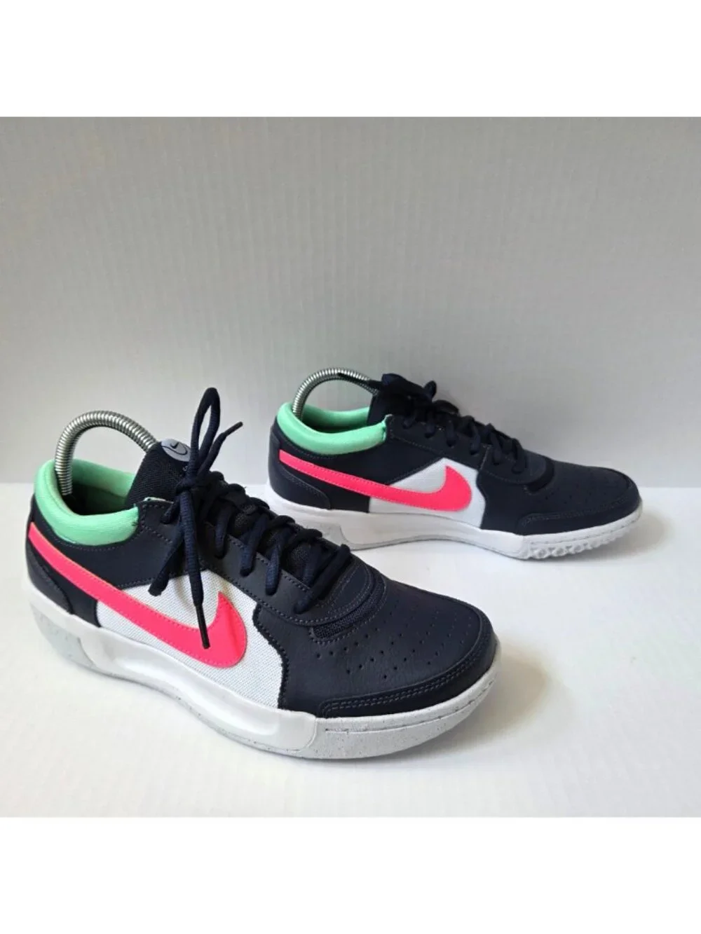 Nike Court Zoom Lite 3 Mens 8 Obsidian Hyper Pink Tennis Shoes DH0626